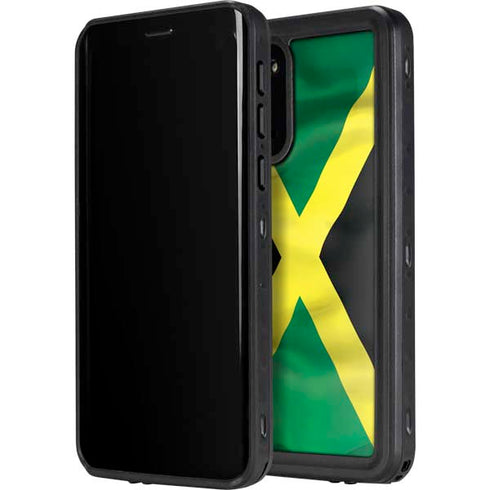 Jamaica Flag Galaxy S20 Waterproof Case