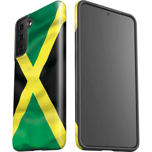 Jamaica Flag Galaxy S21 FE Pro Case