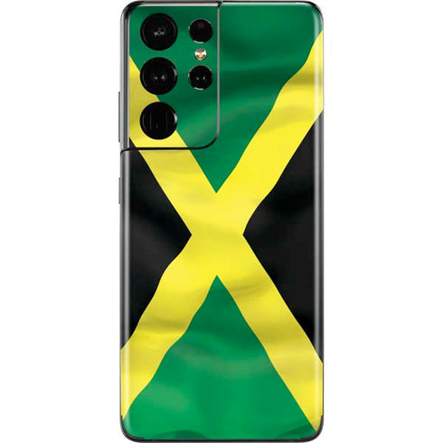 Jamaica Flag Galaxy S21 Ultra 5G Skin