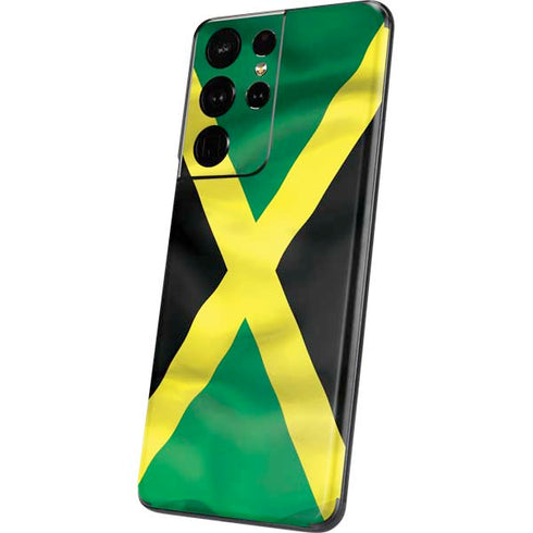 Jamaica Flag Galaxy S21 Ultra 5G Skin