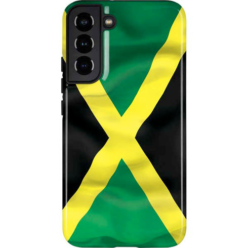 Jamaica Flag Galaxy S22 Plus Pro Case