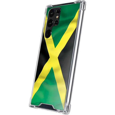 Jamaica Flag Galaxy S22 Ultra Clear Case
