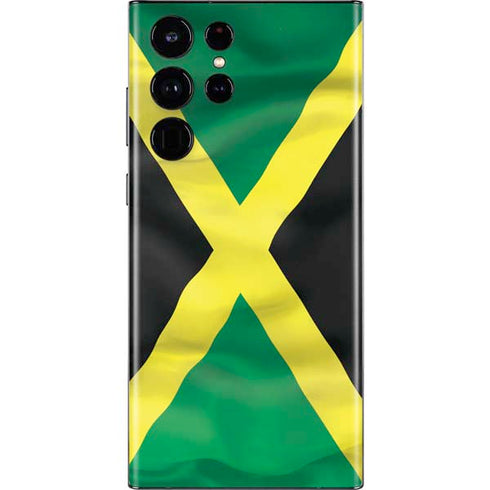 Jamaica Flag Galaxy S22 Ultra Skin