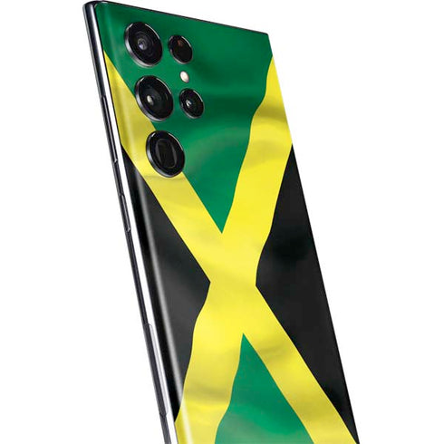 Jamaica Flag Galaxy S22 Ultra Skin
