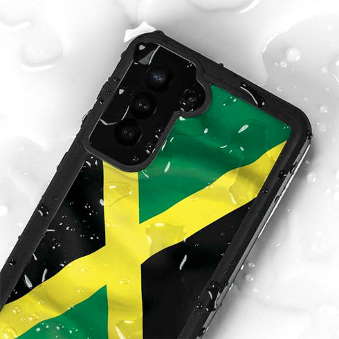 Jamaica Flag Galaxy S23 Plus Waterproof Case