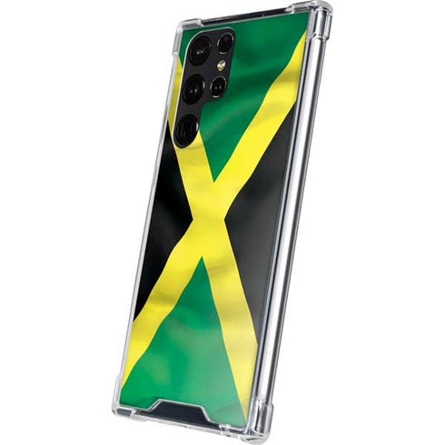 Jamaica Flag Galaxy S24 Ultra Clear Case
