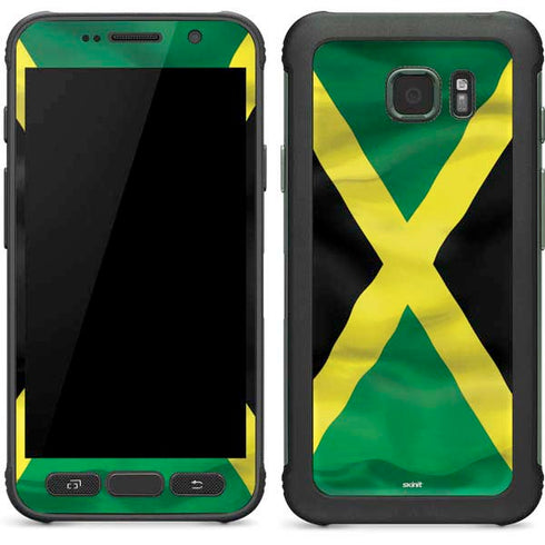 Jamaica Flag Galaxy S7 Active Skin