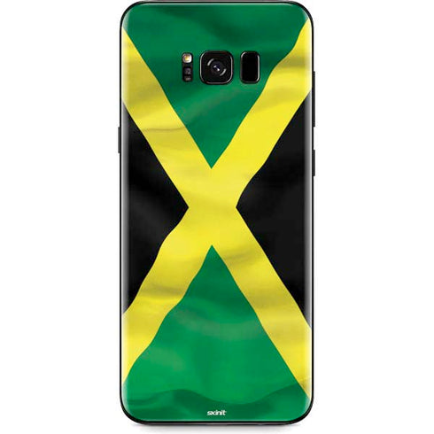 Jamaica Flag Galaxy S8 Skin