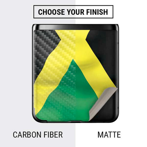 Jamaica Flag Galaxy Z Flip Skin