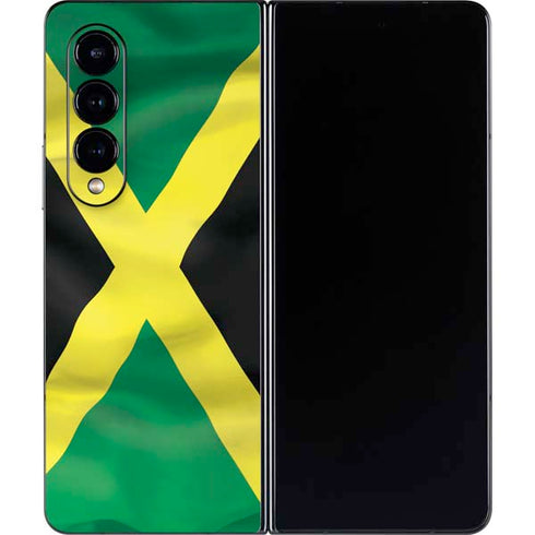 Jamaica Flag Galaxy Z Fold4 5G Skin
