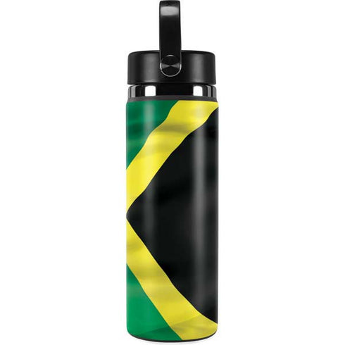 Jamaica Flag Hydro Flask 20oz Wide Mouth Skin