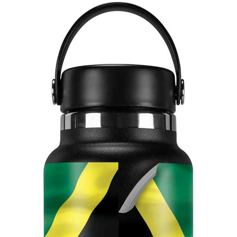Jamaica Flag Hydro Flask 32oz Wide Mouth Skin