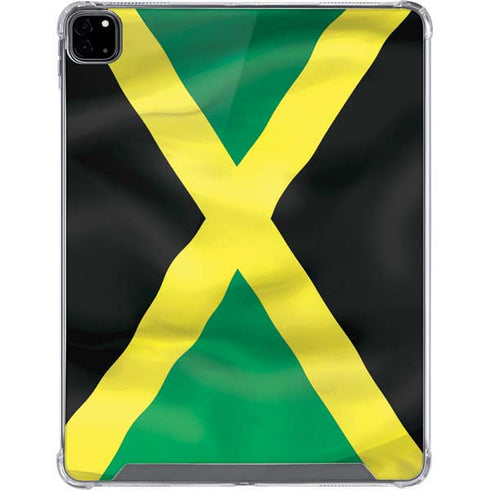 Jamaica Flag iPad Pro 12.9in (2020) Clear Case
