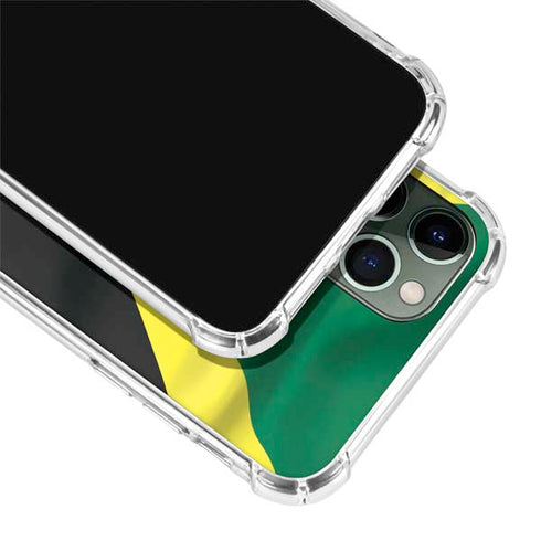 Jamaica Flag iPhone 12 Pro Max Clear Case