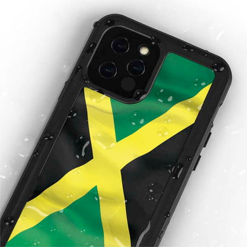 Jamaica Flag iPhone 12 Pro Max Waterproof Case