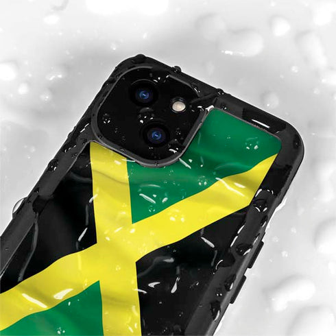 Jamaica Flag iPhone 13 Mini Waterproof Case