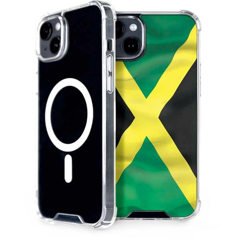 Jamaica Flag iPhone 15 MagSafe Case