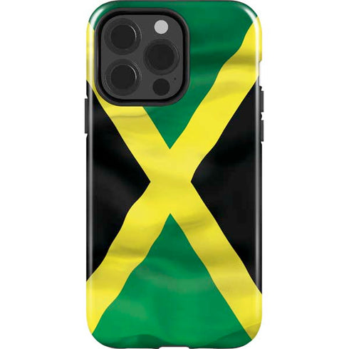 Jamaica Flag iPhone 14 Pro Impact Case