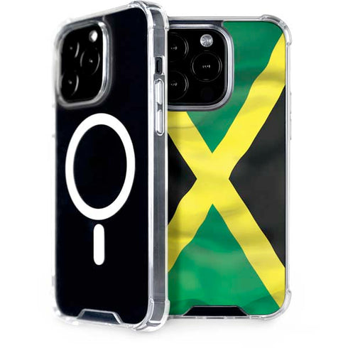 Jamaica Flag iPhone 15 Pro MagSafe Case