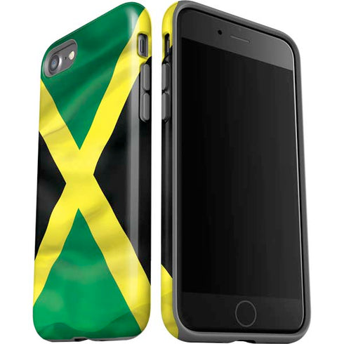 Jamaica Flag iPhone SE (2nd & 3rd Gen) Pro Case