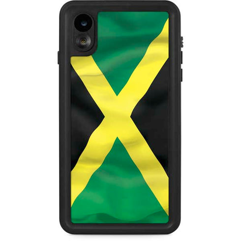 Jamaica Flag iPhone XR Waterproof Case