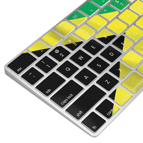 Jamaica Flag Magic Keyboard Skin
