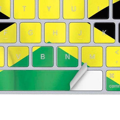 Jamaica Flag Magic Keyboard Skin
