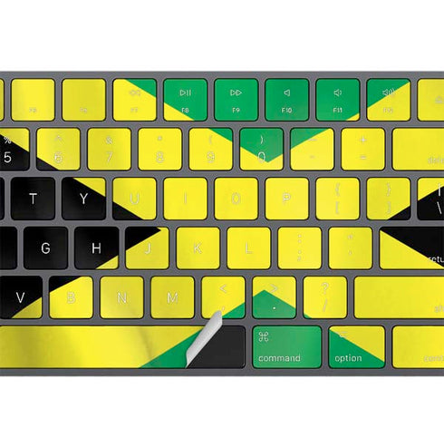 Jamaica Flag Magic Keyboard with Numeric Keypad Skin