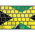 Jamaica Flag Magic Keyboard with Numeric Keypad Skin