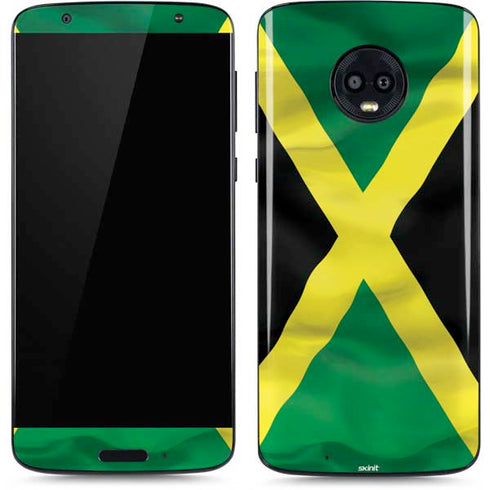 Jamaica Flag Moto G6 Skin