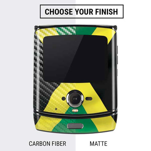 Jamaica Flag Motorola RAZR Skin