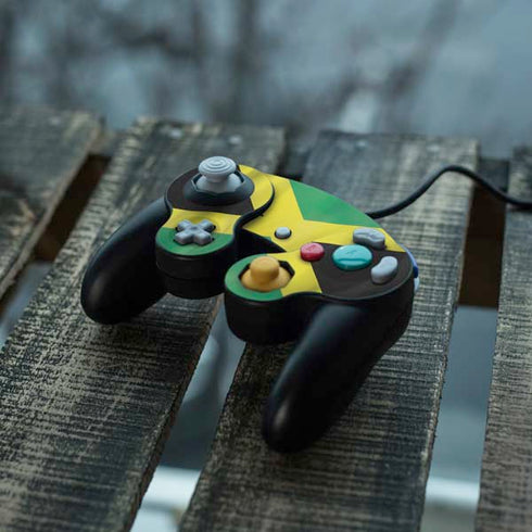 Jamaica Flag Nintendo GameCube Controller Skin