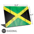 Jamaica Flag Universal Laptop 16.6in (13.4 x 9.7in) Skin