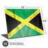 Jamaica Flag Universal Laptop 16in (13 x 9.4in) Skin