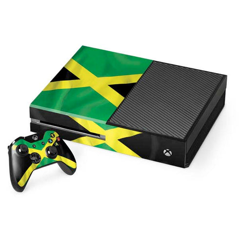 Jamaica Flag Xbox One Console and Controller Bundle Skin