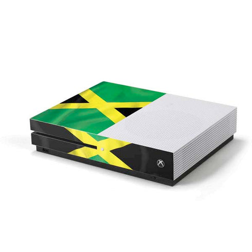 Jamaica Flag Xbox One S Console Skin