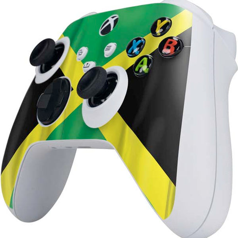 Jamaica Flag Xbox Series S Controller Skin