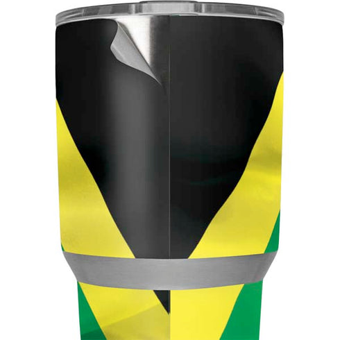 Jamaica Flag Yeti 30oz Rambler Tumbler Skin