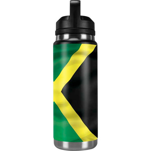 Jamaica Flag YETI Rambler 26oz Bottle Skin