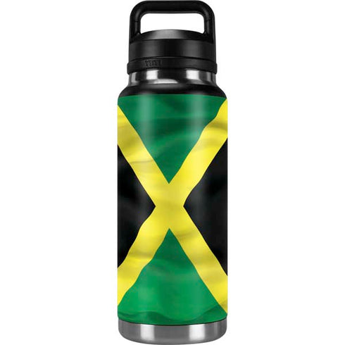 Jamaica Flag YETI Rambler 36oz Bottle Skin