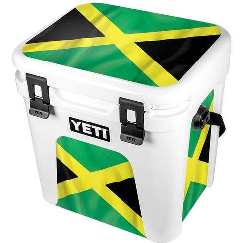 Jamaica Flag YETI Roadie 24 Hard Cooler Skin