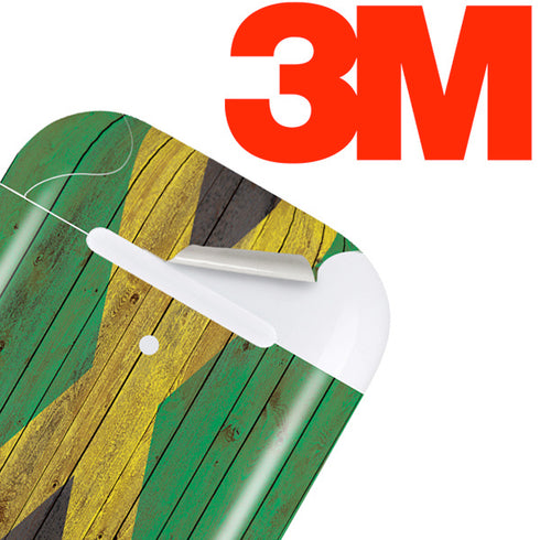 Jamaican Flag Dark Wood Apple AirPods 2 Skin