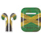 Jamaican Flag Dark Wood Apple AirPods Skin