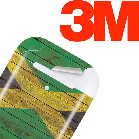 Jamaican Flag Dark Wood Apple AirPods Skin