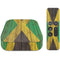 Jamaican Flag Dark Wood Apple TV Skin
