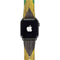 Jamaican Flag Dark Wood Apple Watch Band 42-44mm