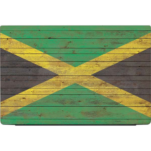 Jamaican Flag Dark Wood Dell Vostro Skin