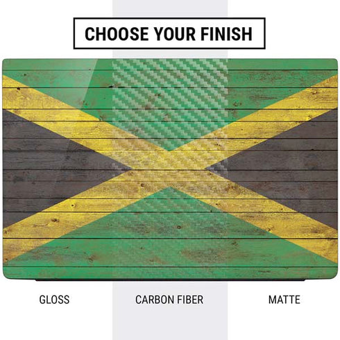 Jamaican Flag Dark Wood Dell Vostro Skin