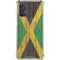 Jamaican Flag Dark Wood Galaxy A32 5G Clear Case