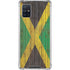 Jamaican Flag Dark Wood Galaxy A51 5G Clear Case